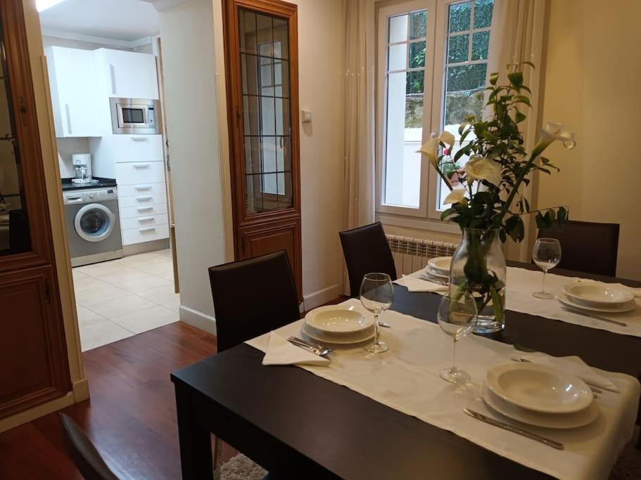 ビルバオApartamento En Casa Con Jardin + Garaje. E-Bi-201アパートメント エクステリア 写真